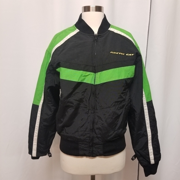 Arctic Cat Arcticwear Snowmobile Jacket Spellout Wearable Liner Size Woman's M - Picture 9 of 12